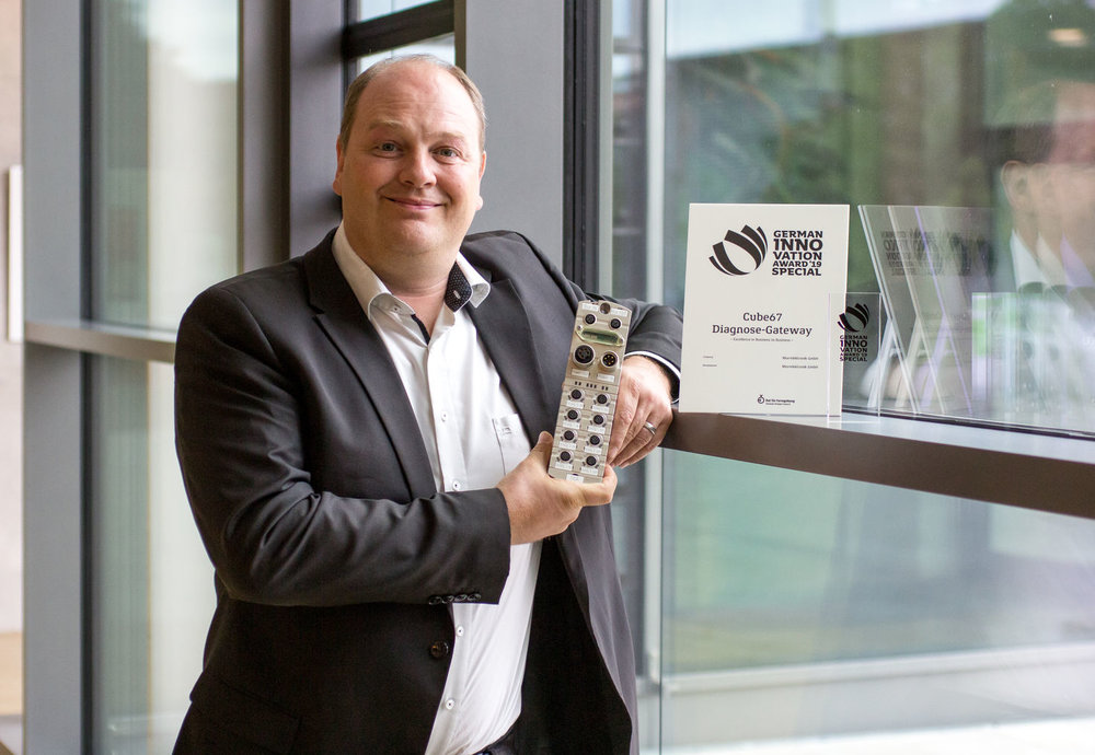 Murrelektronik erhält den German Innovation Award 2019 für das Cube67 Diagnose-Gateway